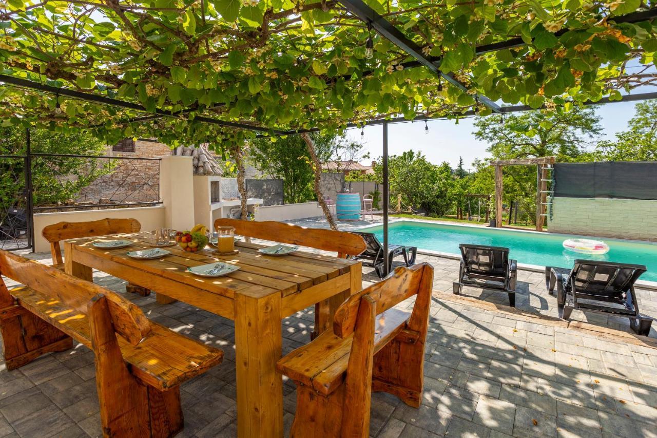 Villa House With Pool Poli Stare Nuoni à Žminj Extérieur photo
