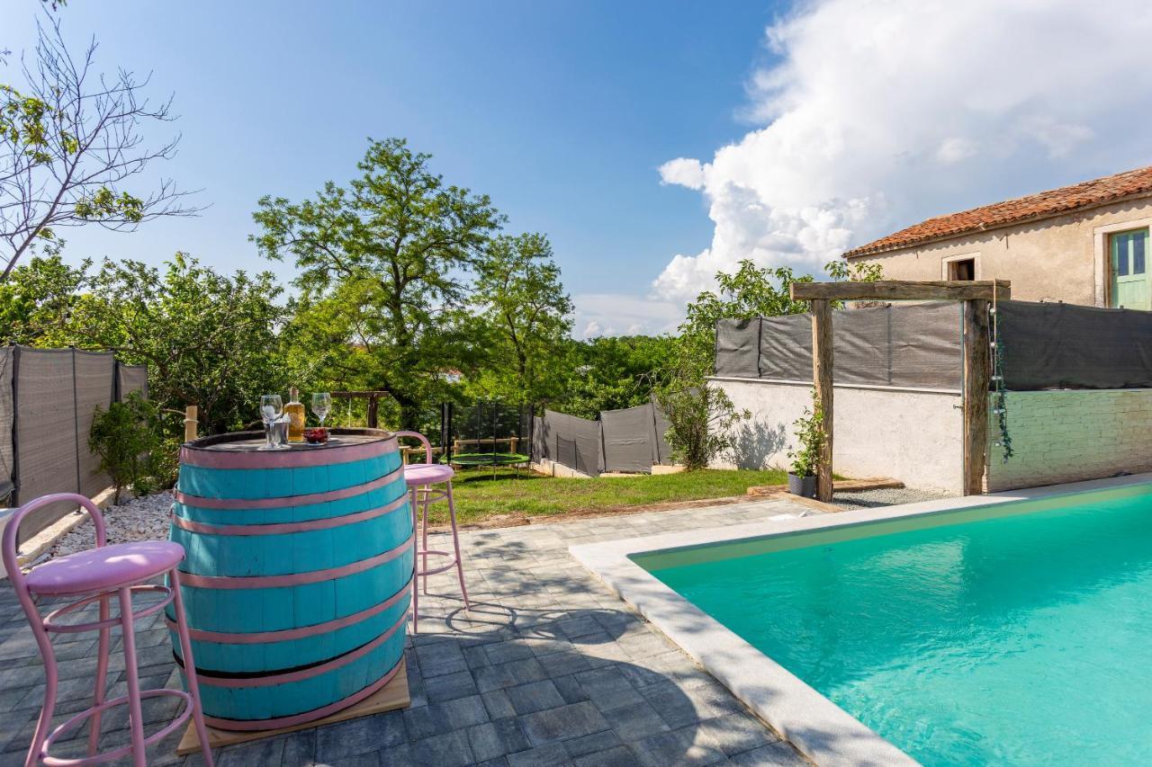 Villa House With Pool Poli Stare Nuoni à Žminj Extérieur photo