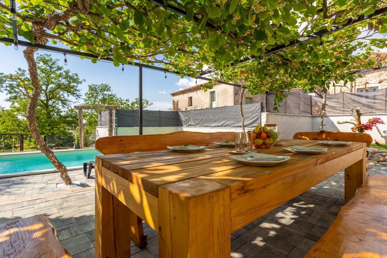Villa House With Pool Poli Stare Nuoni à Žminj Extérieur photo