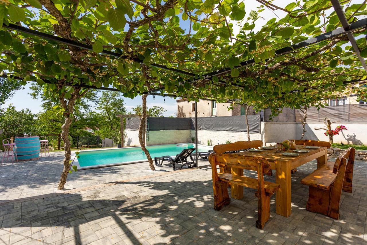 Villa House With Pool Poli Stare Nuoni à Žminj Extérieur photo
